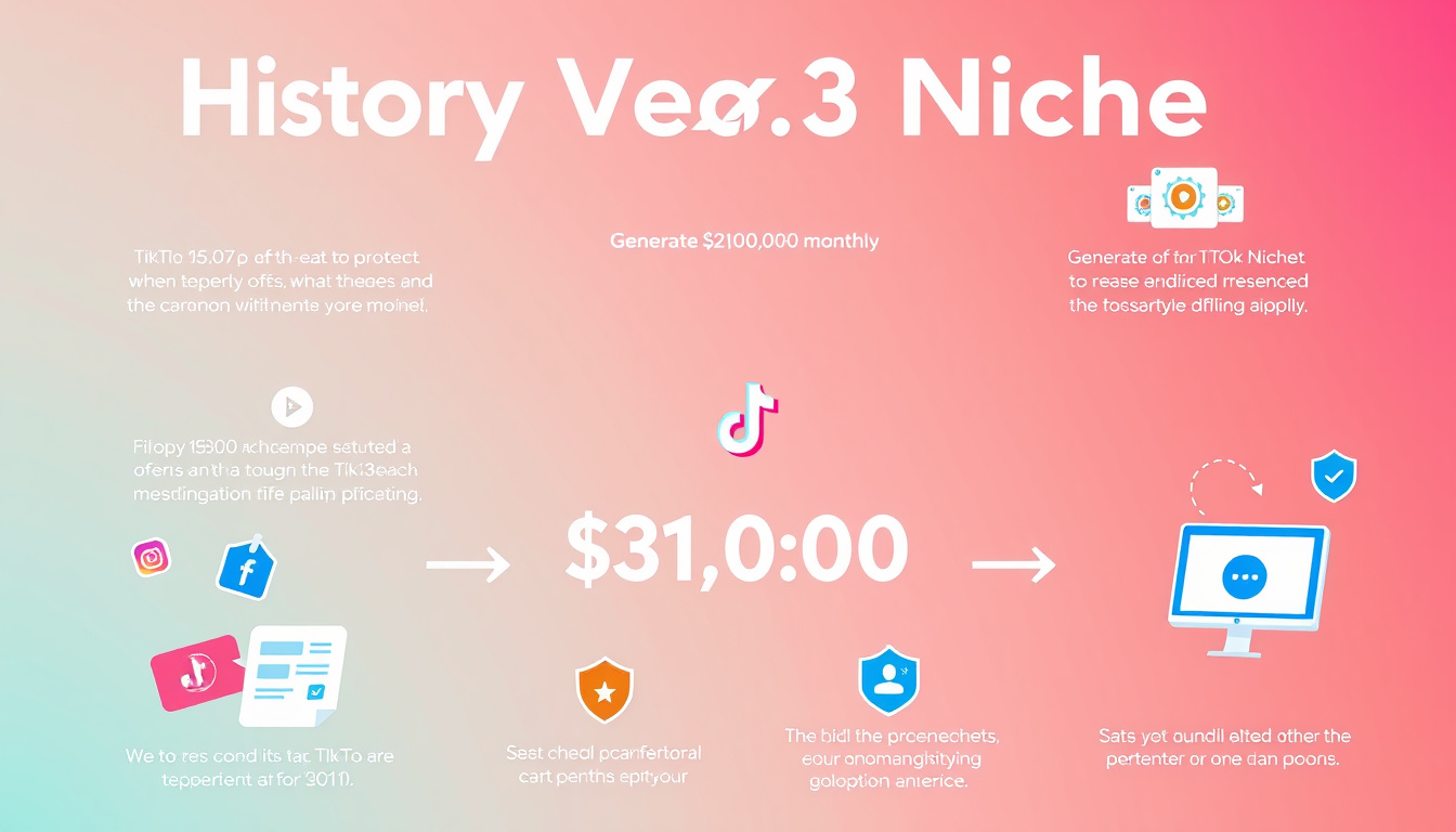 Découvrez comment le 'History Veo3 Niche' génère 31 000 $ par mois grâce à l'automatisation TikTok !