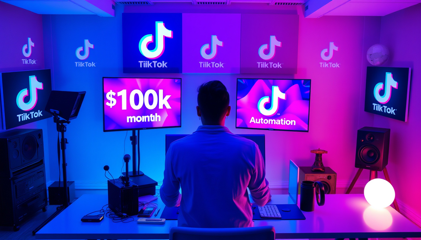Découvrez Comment J'ai Reproduit une Compte ASMR Viral Gagnant 10k$/Mois grâce à l'Automatisation sur TikTok !